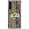 NFL Los Angeles Rams Realtree AP Camo Galaxy S24 FE Clear Case